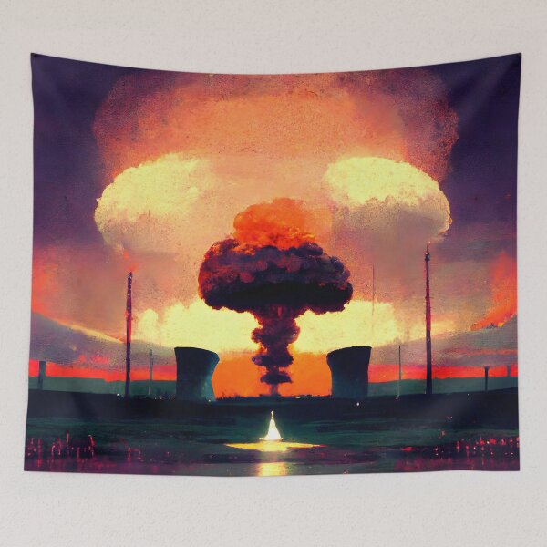 Item preview, Vintage Atomic Mushroom designed and sold by Fallout-Designs.