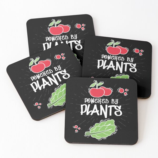 Item preview, Powered By Plants - Vegan Apparel designed and sold by FierceRoots.