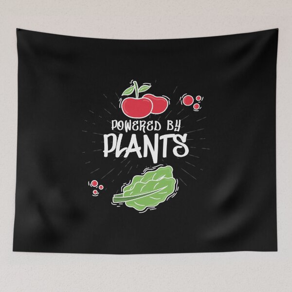 Item preview, Powered By Plants - Vegan Apparel designed and sold by FierceRoots.