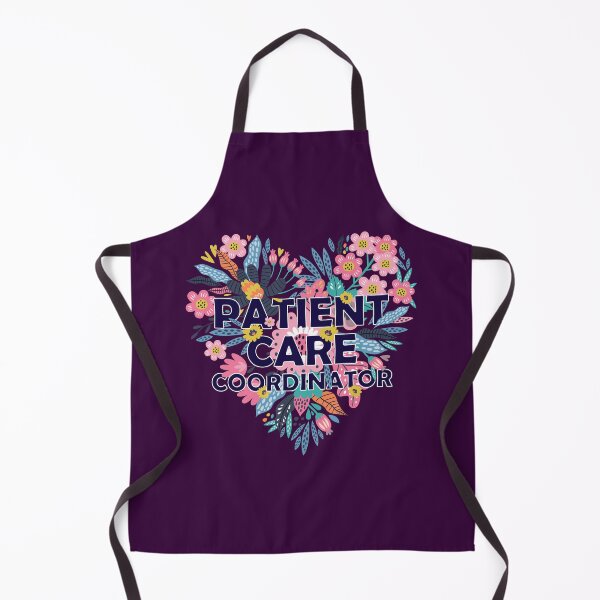 Item preview, Patient Care Coordinator Floral Heart designed and sold by chillaxcats.
