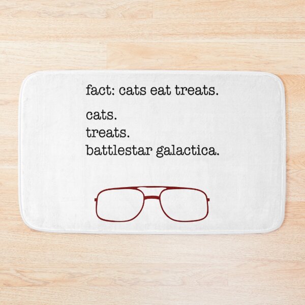 Item preview, CATS, TREATS, Battlestar Galactica The Office US Sitcom Shirt for Cat Lovers, True Mens Funny Pet Tshirt, Tv Show Cute Tee For Office Fans designed and sold by CanOpnrsNation.