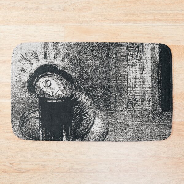 Item preview, Color of Blood (1889) by Odilon Redon designed and sold by BossyCatHome.