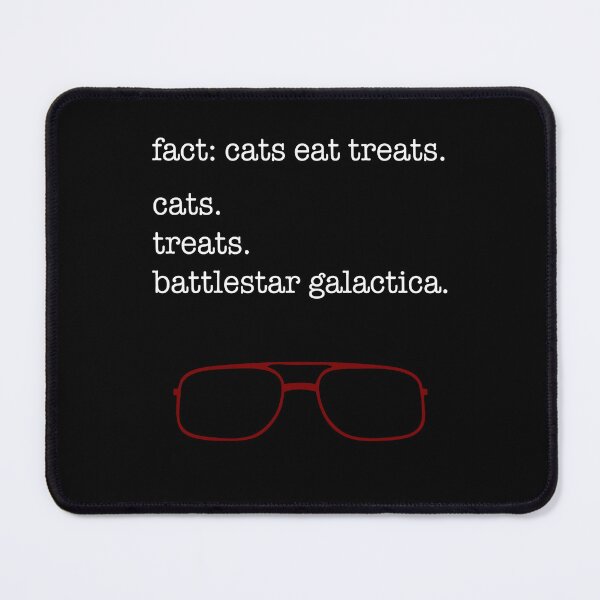 Item preview, CATS, TREATS, Battlestar Galactica The Office US Sitcom Shirt for Cat Lovers, True Mens Funny Pet Tshirt, Tv Show Cute Tee For Office Fans designed and sold by CanOpnrsNation.