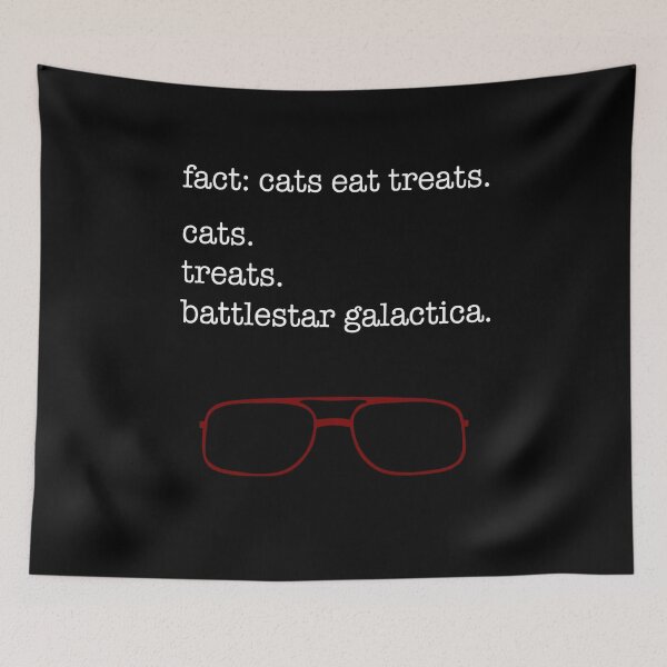 Item preview, CATS, TREATS, Battlestar Galactica The Office US Sitcom Shirt for Cat Lovers, True Mens Funny Pet Tshirt, Tv Show Cute Tee For Office Fans designed and sold by CanOpnrsNation.