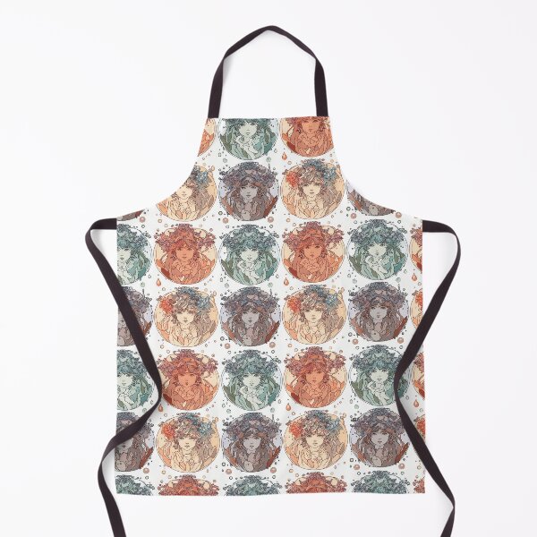 Item preview, Vintage maid with a flower hat pattern designed and sold by etherElric.
