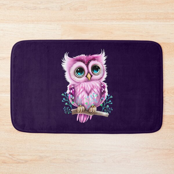 Item preview, Purple Flowered Owl designed and sold by Astralia.