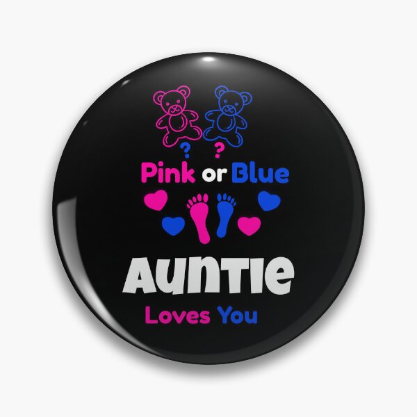 Item preview, Auntie | Pink or Blue | Gender Reveal Party | Family Matching Set | Auntie To Be | designed and sold by TeesByAngelzB.