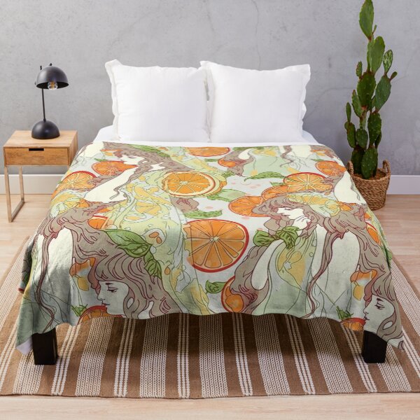Item preview, Citrus and maidens pattern designed and sold by etherElric.