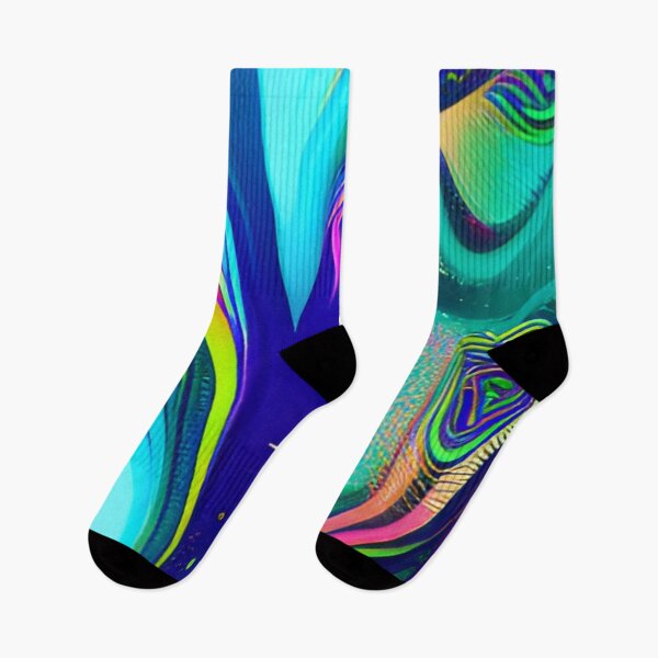 Item preview,  High-Energy Neon Art Paintings with Vivid Fluorescent Colors designed and sold by Mrrs-co.