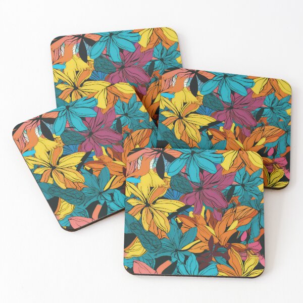 Item preview, Andy Warhol style flowers designed and sold by Pixel  Playground.