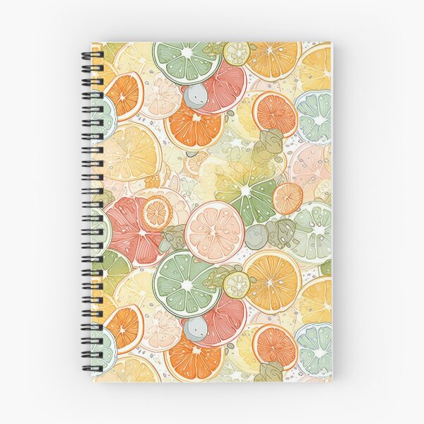 Item preview, Colorful citrus slices pattern designed and sold by etherElric.