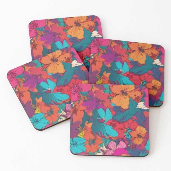 Item preview, Andy Warhol style flowers designed and sold by Pixel  Playground.