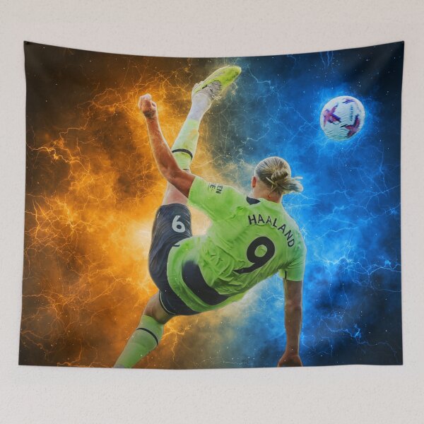 Item preview, ERLING HAALAND BiCYCLE KICK GOAL designed and sold by Burke-Martinez.
