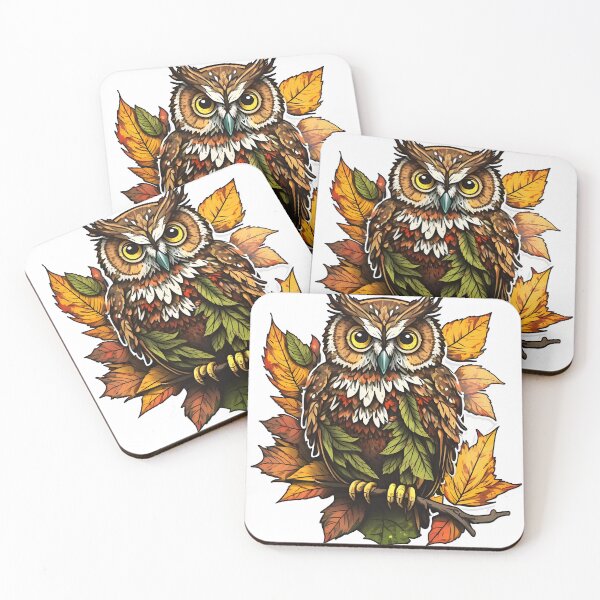 Item preview, Autumn Owl designed and sold by PyramidSchmear.