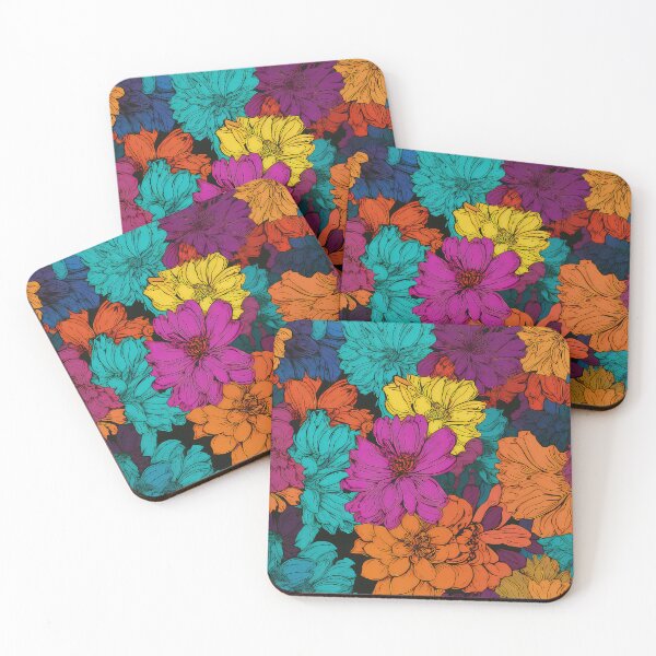 Item preview,  Andy Warhol style flowers designed and sold by Pixel  Playground.