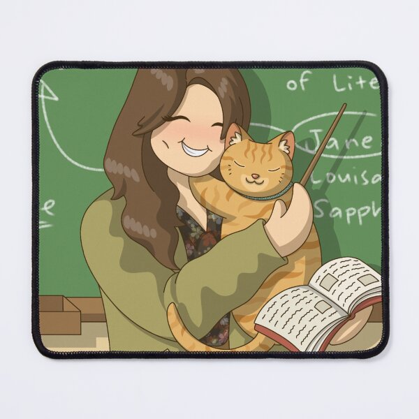 Item preview, Cuddly Cat in School designed and sold by Kyna Arts.