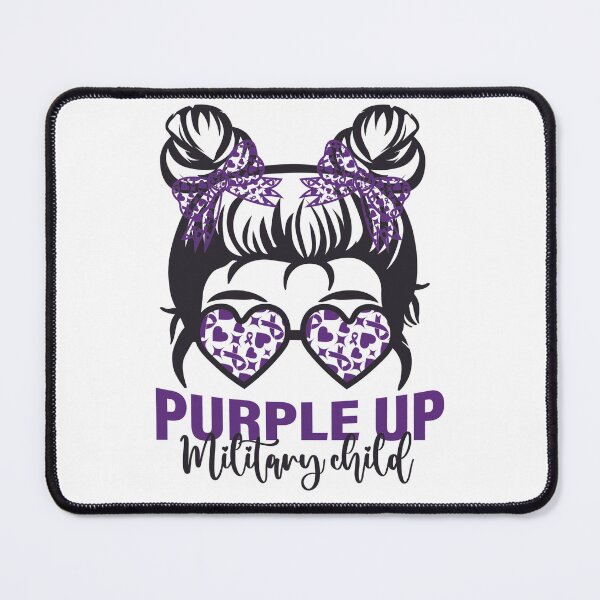 Item preview, purple up for military kids designed and sold by ArtistaDesign.