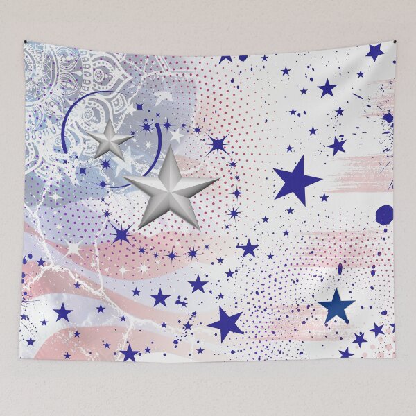 Item preview, Patriotic Star Bliss! designed and sold by davechi-stone.