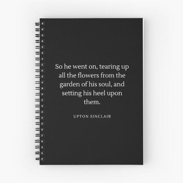 Item preview, Literary Quote from "The Jungle" by Upton Sinclair designed and sold by Step, Repeat.