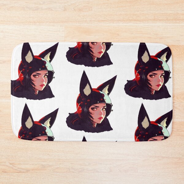 Item preview, Black Cat Vintage Eighties Style 7 designed and sold by HiPolly.
