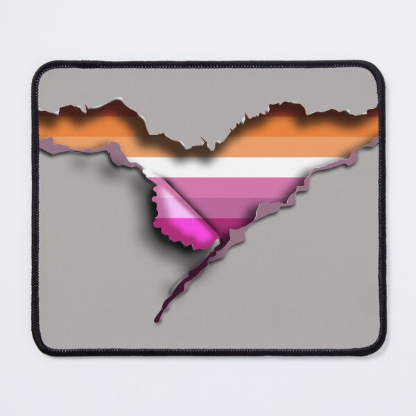 Item preview, Ripped Lesbian Pride flag Inside designed and sold by TheirChoice.
