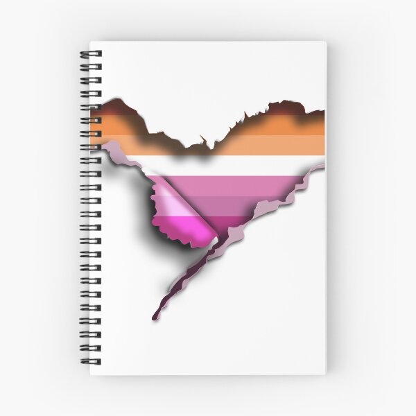 Item preview, Ripped Lesbian Pride flag Inside designed and sold by TheirChoice.
