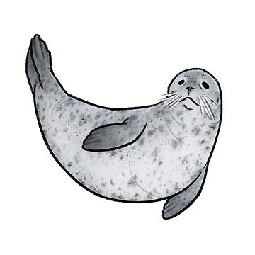 Artwork thumbnail, Little Harbour Seal by Asterwild