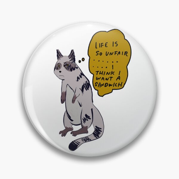 Item preview, hungry crisis raccoon designed and sold by cabbagesrolling.
