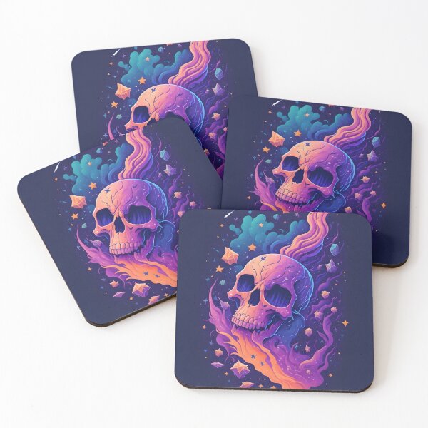 Item preview, Space Skull With Low-Poly designed and sold by MudbloodStore.