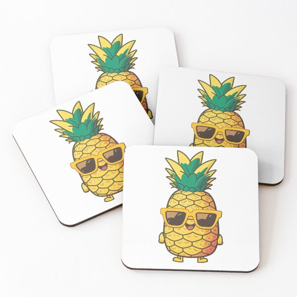 Item preview, Cool Happy Pineapple with Glasses designed and sold by EXOV-MA.