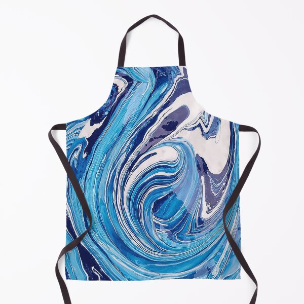 Item preview, Blue Paint Swirl, Psychedelic Blue Swirl, Abstract Blue Swirl, designed and sold by Nostrathomas66.