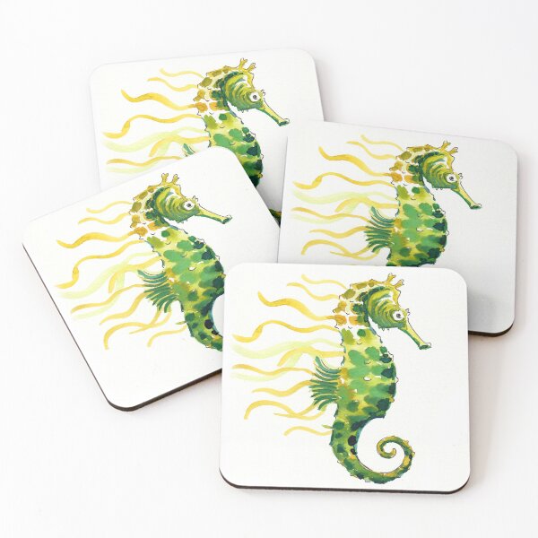 Item preview, Green seahorse designed and sold by AlexBlackSea.