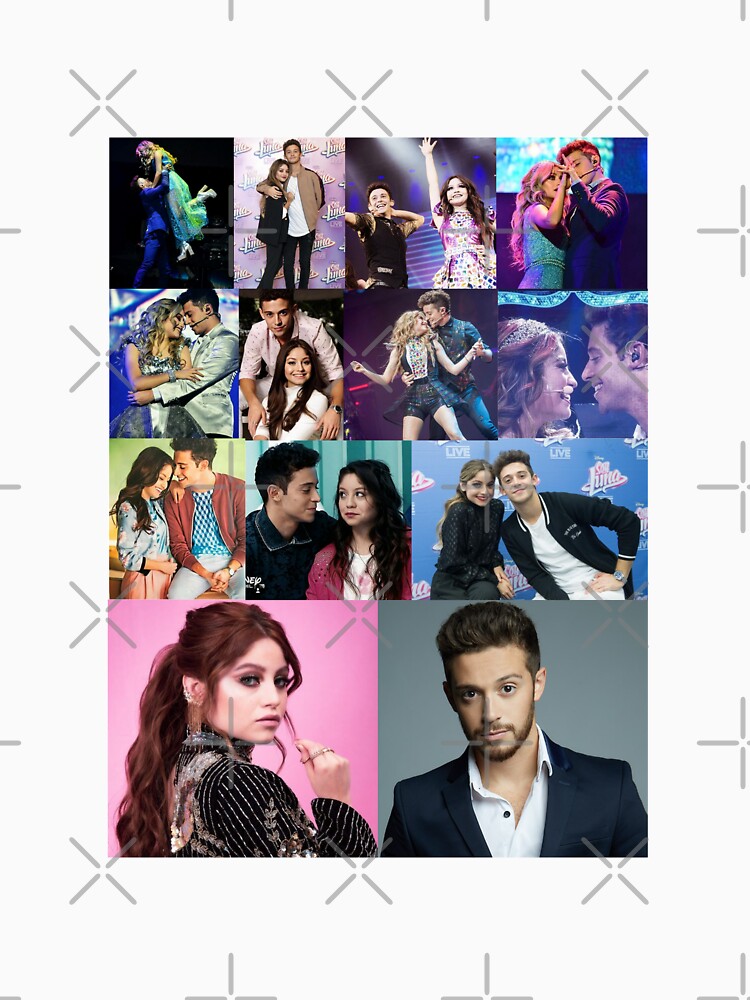 soy luna karol sevilla y ruggero collage Photographic Print for Sale by  Diana Moreno