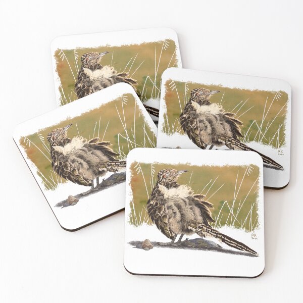 Item preview, Sunbathing Roadrunner designed and sold by Rebecca Kriz Art.