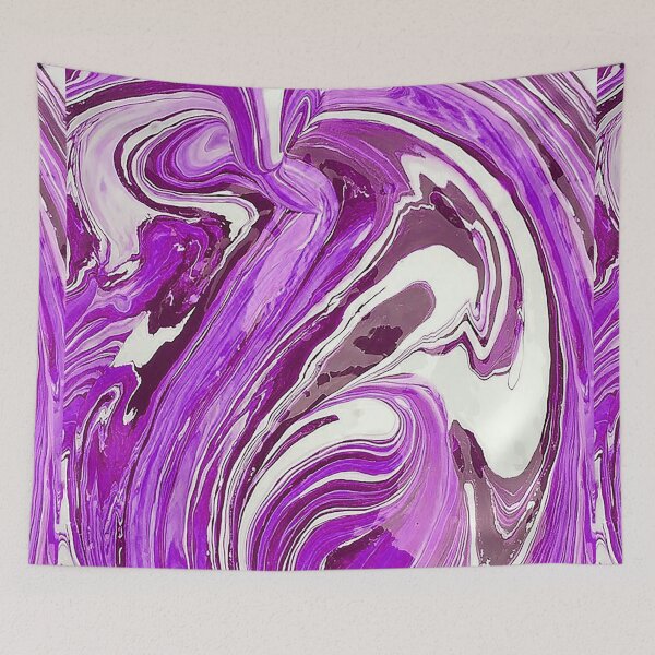Item preview, Purple Paint Swirl, Psychedelic Purple Swirl, Abstract Purple Swirl,  designed and sold by Nostrathomas66.