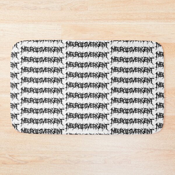 Item preview, Neurodivergent Goth Death Metal Graphic designed and sold by FlatSixGraphics.