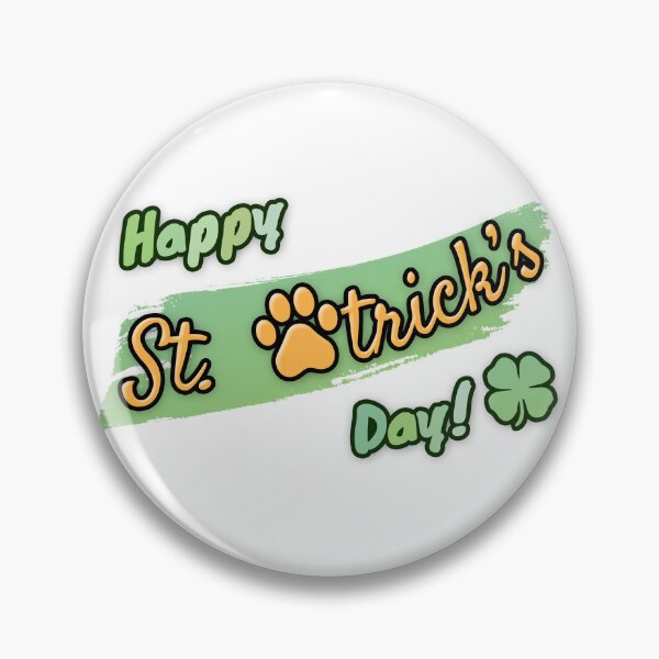 Item preview, St. PAWtricks Day Cat Shirt for Animal Lovers, Trendy Pet Dog Shamrocks T-Shirt for Cat Persons, St Pat's Tee Gift for Dog Dad, St Patrick's designed and sold by CanOpnrsNation.