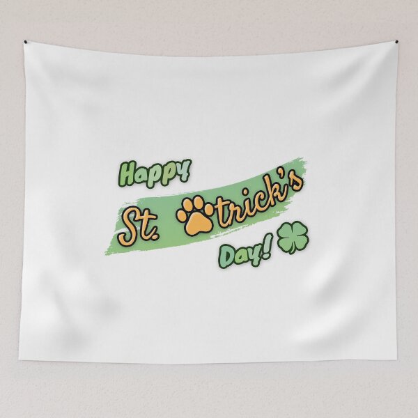 Item preview, St. PAWtricks Day Cat Shirt for Animal Lovers, Trendy Pet Dog Shamrocks T-Shirt for Cat Persons, St Pat's Tee Gift for Dog Dad, St Patrick's designed and sold by CanOpnrsNation.