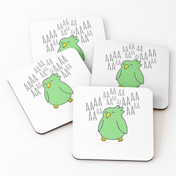 Item preview, Screaming Green Quaker Parrot T-Shirt designed and sold by Stickers  Designer.