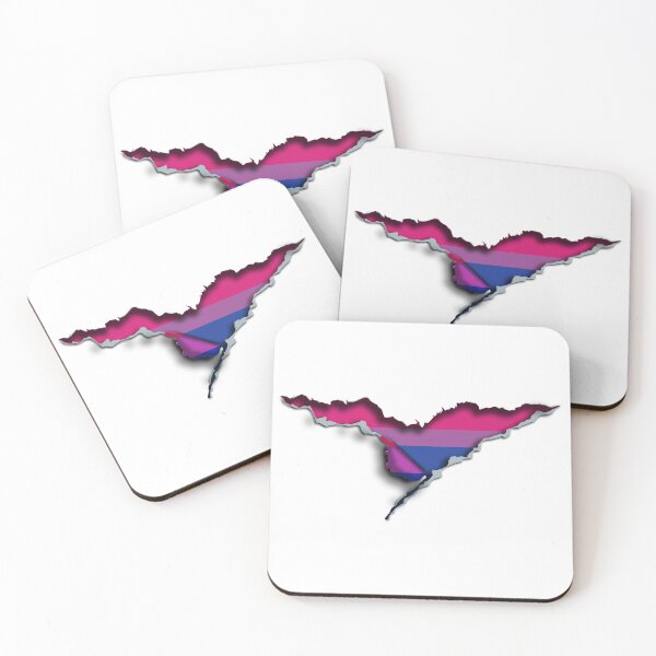 Item preview, Ripped Bisexual Pride flag Inside designed and sold by TheirChoice.