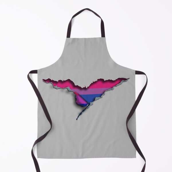 Item preview, Ripped Bisexual Pride flag Inside designed and sold by TheirChoice.