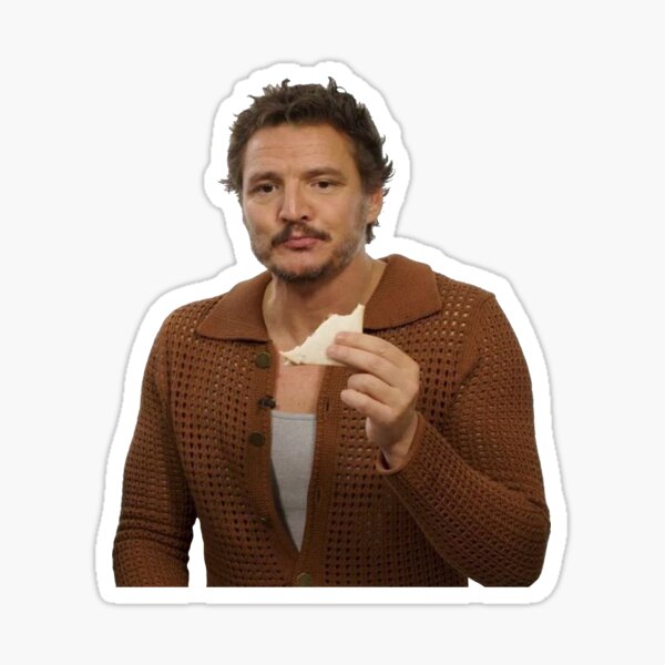 Item preview, Pedro Pascal eating sandwich  designed and sold by sonoyang.