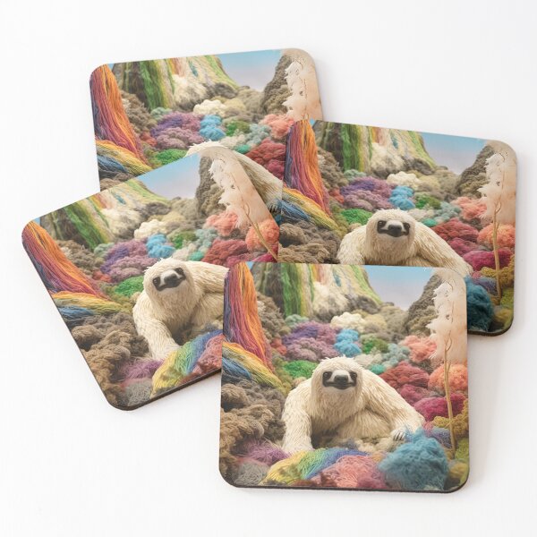 Item preview, Valley Of The Yarn Sloth designed and sold by wilderfloof.