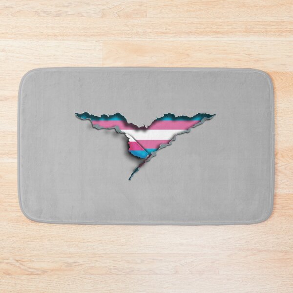 Item preview, Ripped Transgender Pride flag Inside designed and sold by TheirChoice.
