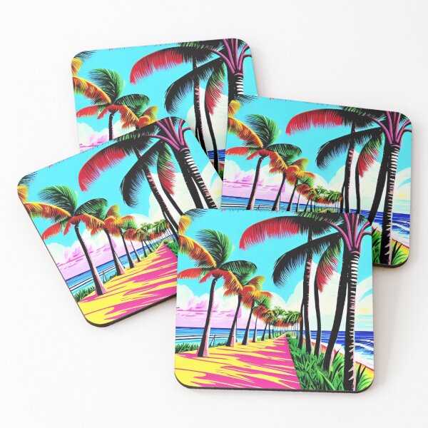 Item preview, Colorful Vintage Beach Life designed and sold by positiveimages.