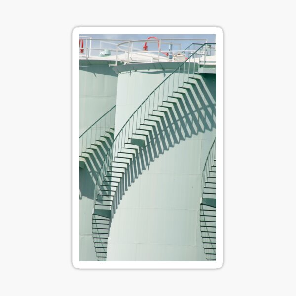 Item preview, Stairs around a silo designed and sold by klphotographics.