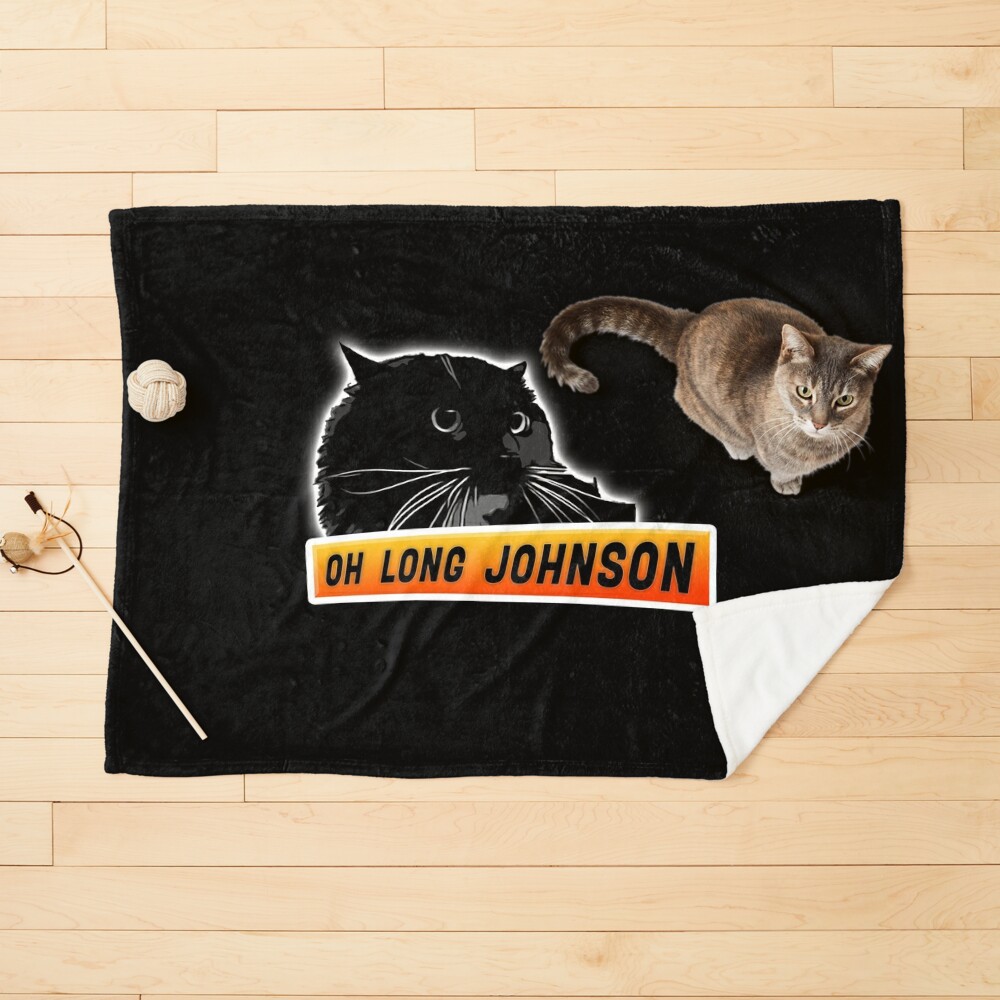 Oh Long Johnson Cat Retro Vintage Gift' Men's T-Shirt