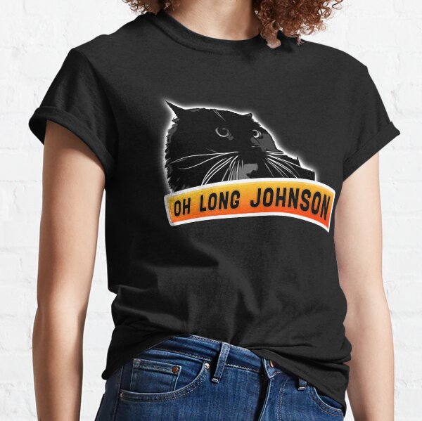 Oh Long Johnson Cat Retro Vintage Gift' Men's T-Shirt