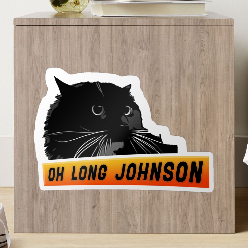 Talking Cat Saying Oh Long Johnson 