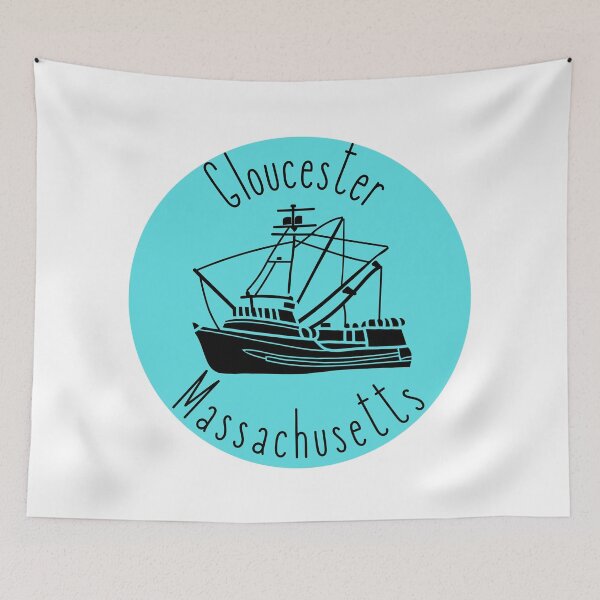 Item preview, Gloucester Massachusetts - blue designed and sold by jechaiyells.